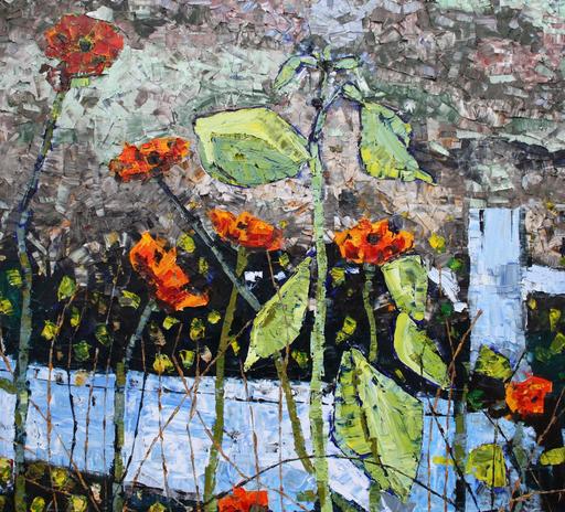 Flower Form - by the Fence