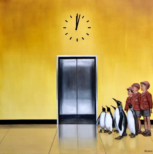 At the Elevator
