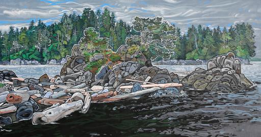 Grey Sky Over The Broken Group II 