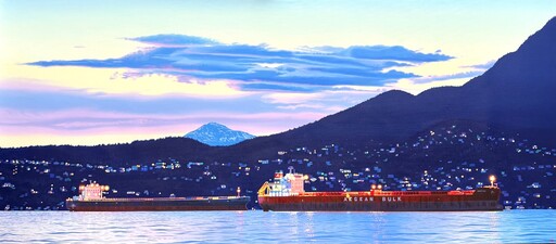 Seascape - Art at Kurbatoff Gallery Vancouver