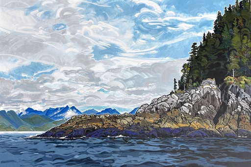 Looking Across Barkley Sound  